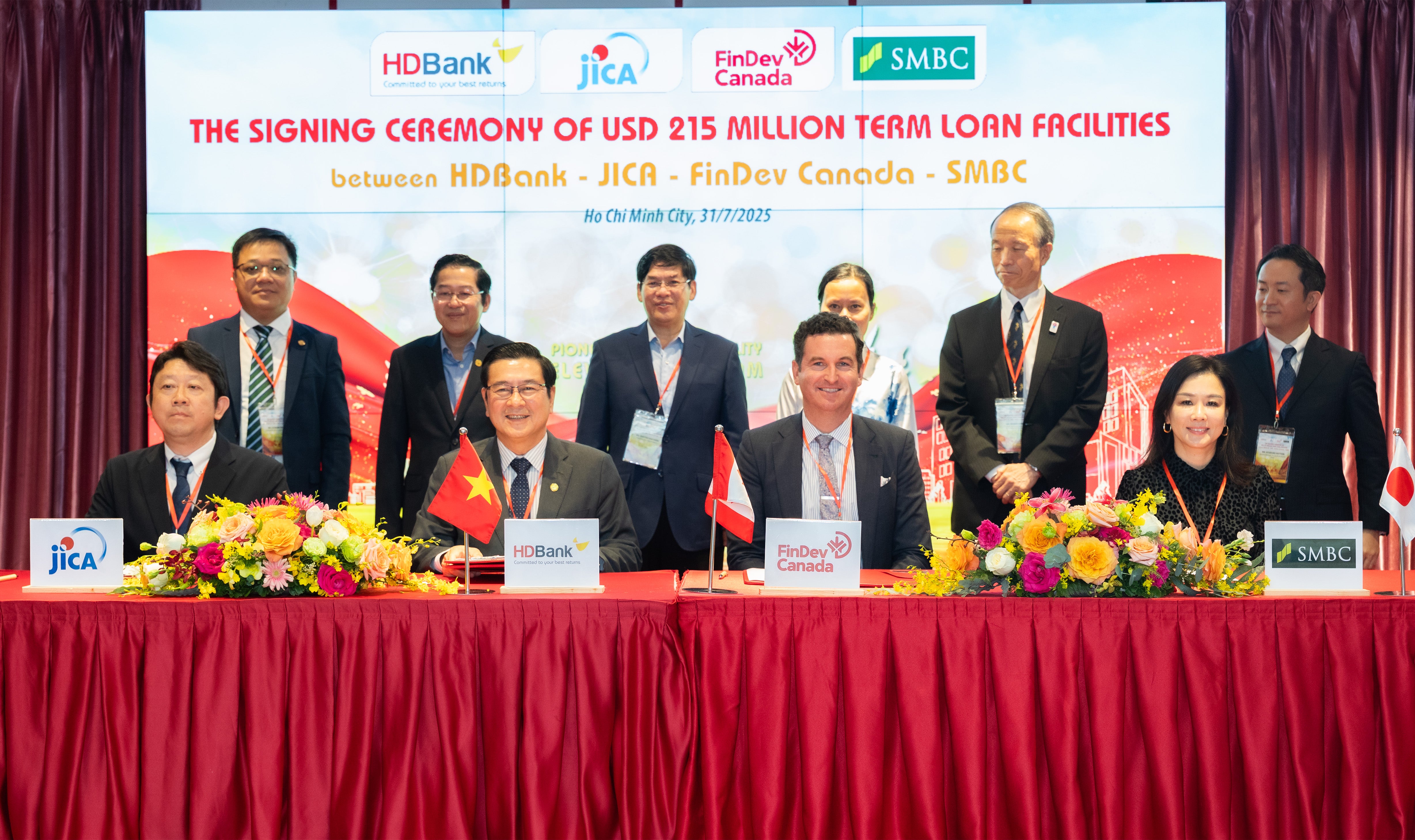 HDBank signing ceremony in Vietnam